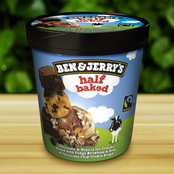 473 ml Ben and Jerry's Half Baked