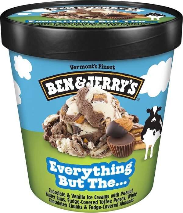 473 ml Ben and Jerry's Everything But The . . .