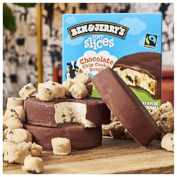 Ben and Jerry's Pint Slices Chocolate Chip Cookie Dough