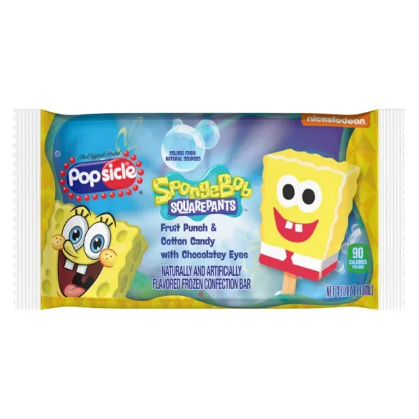 Popsicle SpongeBob Squarepants
